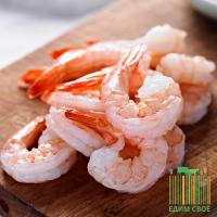 Креветки очищ. с хвостом в/м 21-25шт. в 1кг.