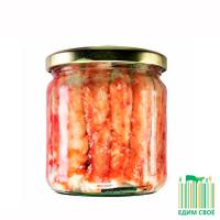 Мясо краба в с/с ст/б 250г